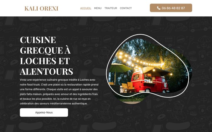 Screenshot of kaliorexi.fr