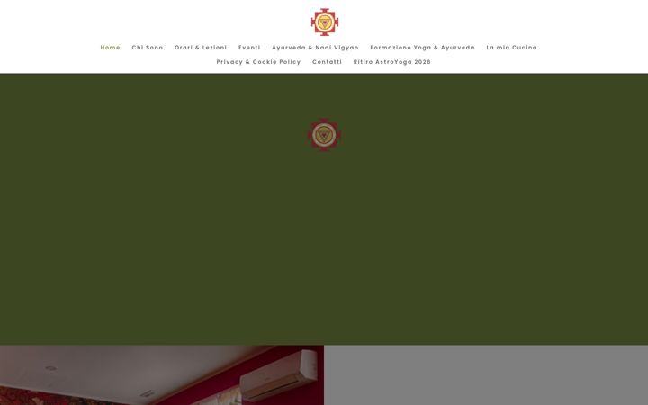 Screenshot of kaliyogacenter.it