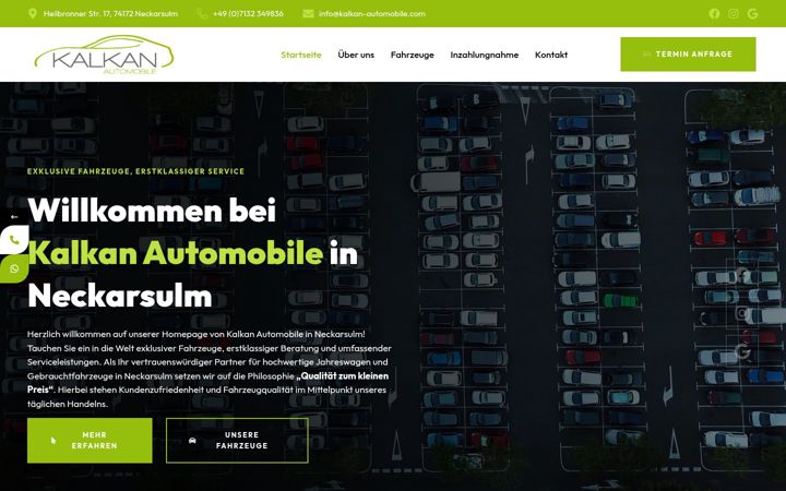 Screenshot of kalkan-automobile.com