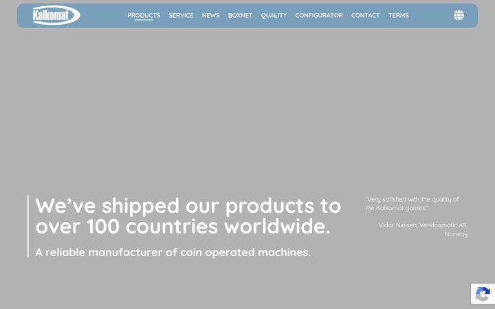 Screenshot of kalkomat.com
