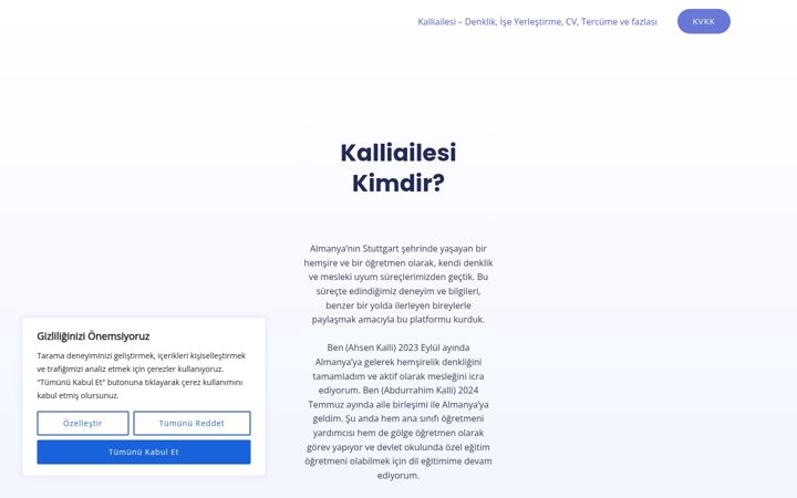 Screenshot of kalliailesi.com