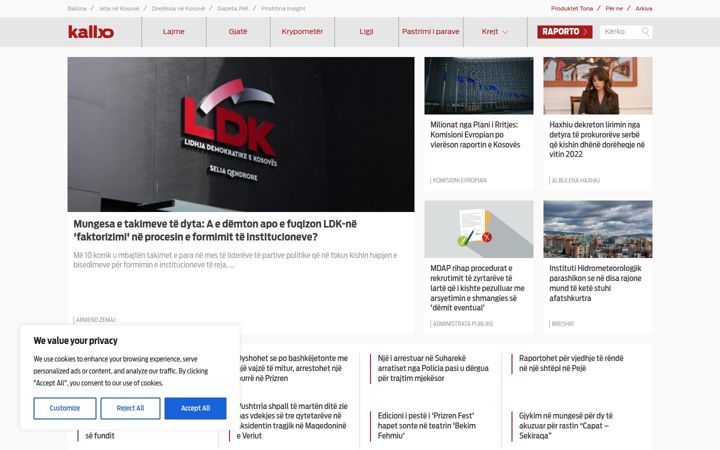 Screenshot of kallxo.com