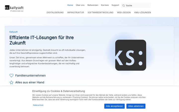 Zrzut ekranu kallysoft.com