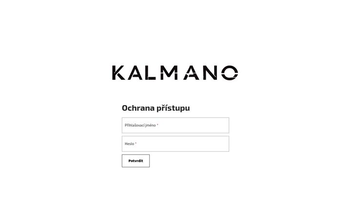 Screenshot of kalmano.cz