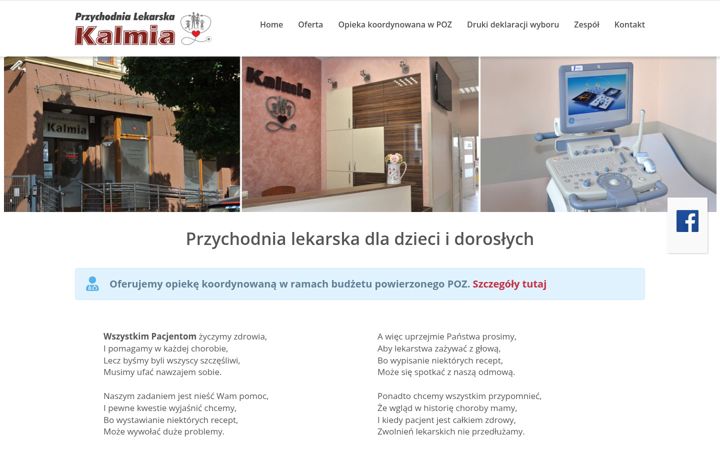 Screenshot of kalmia.pl
