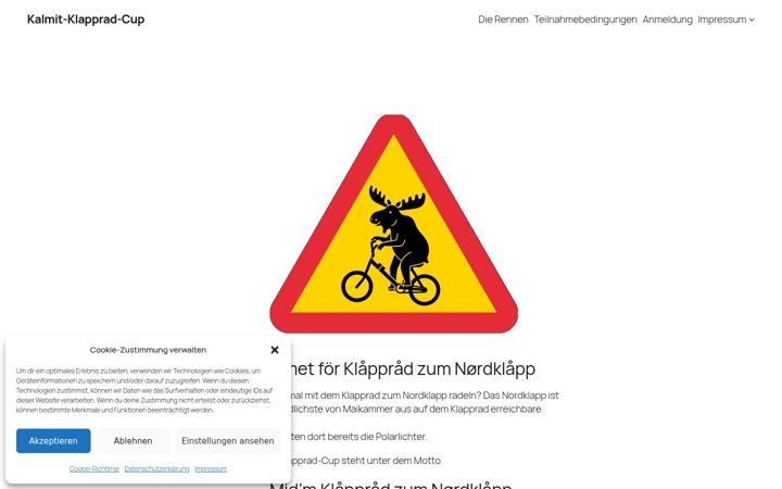 Screenshot of kalmit-klapprad-cup.de