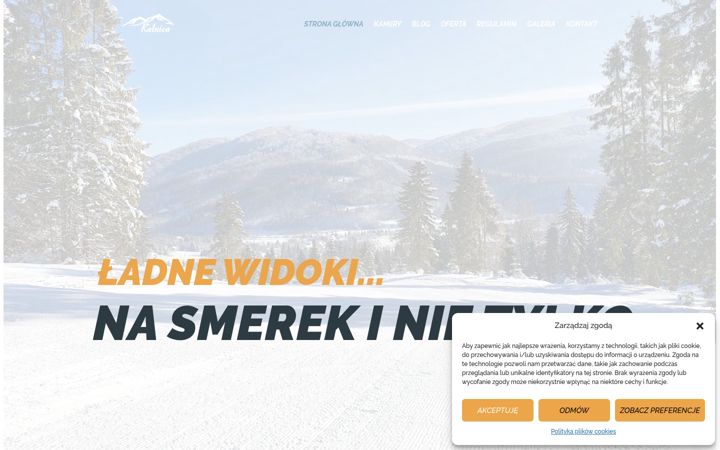 Screenshot of kalnica.eu