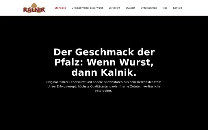 Screenshot of kalnik.net