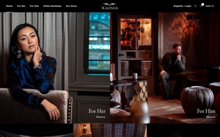Screenshot of kalonda.com