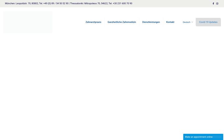 Screenshot of kalotasdental.de