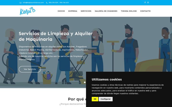 Screenshot of kalpi.es