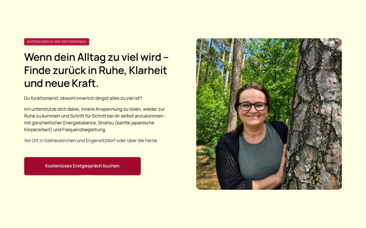 Screenshot of kalteis-humanenergetik.com