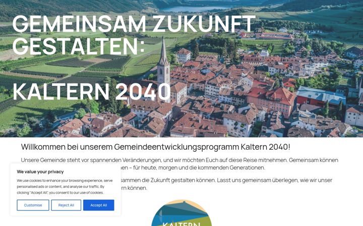 Screenshot of kaltern2040.eu