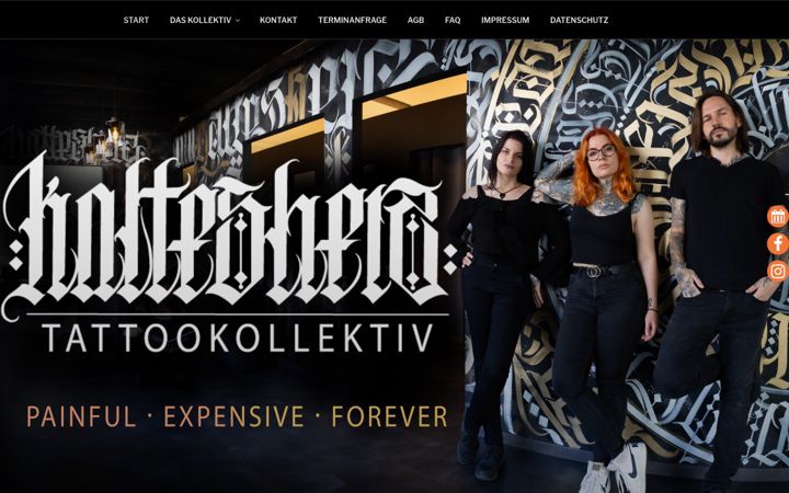 Screenshot of kaltesherz.com