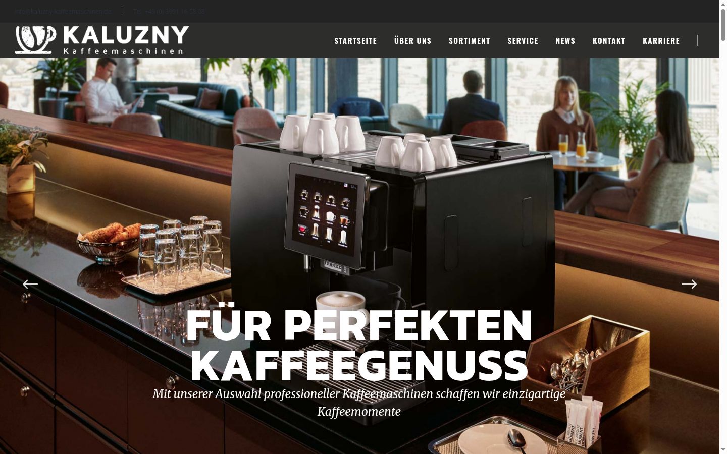Screenshot des Einwilligungsbanners vor jeglicher Interaktion