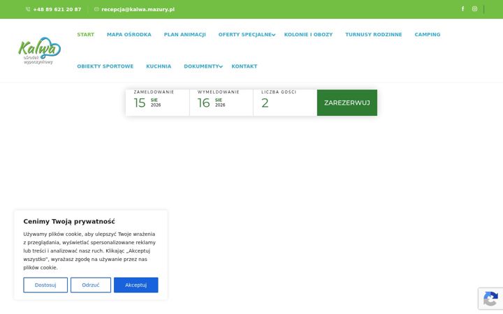 Screenshot of kalwa.mazury.pl