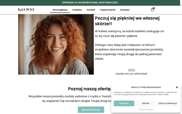 Screenshot of kalwio.pl