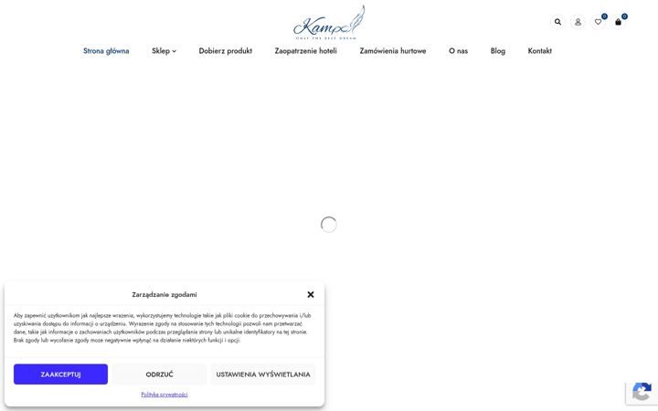 Screenshot of kam-pol.com