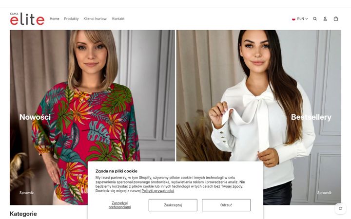 Screenshot of kama-elite.pl