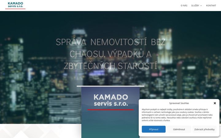 Screenshot of kamadoservis.cz
