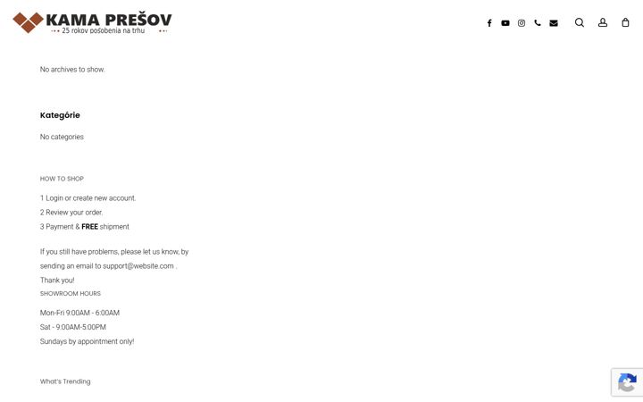 Screenshot di kamapresov.sk