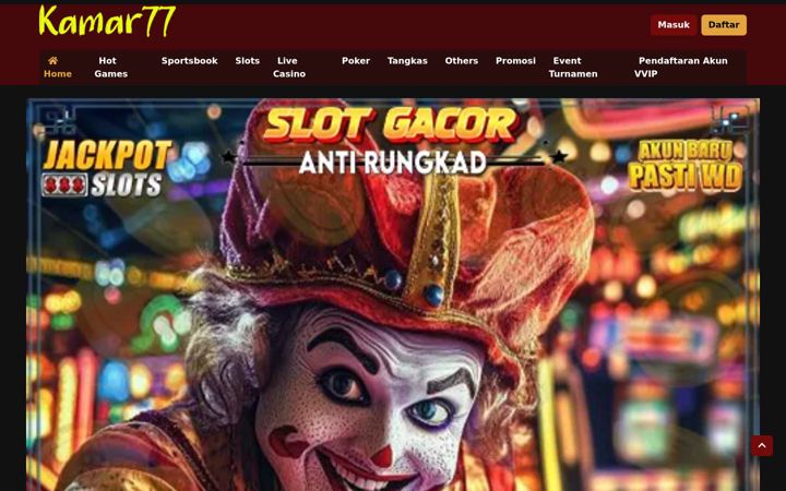 Screenshot of kamar77.net