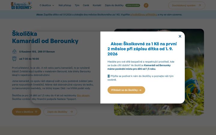 Ekrānuzņēmums no kamaradiodberounky.cz