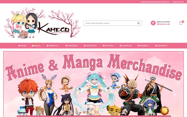 Screenshot of kameco.de