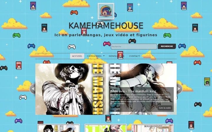 Screenshot of kamehamehouse.be