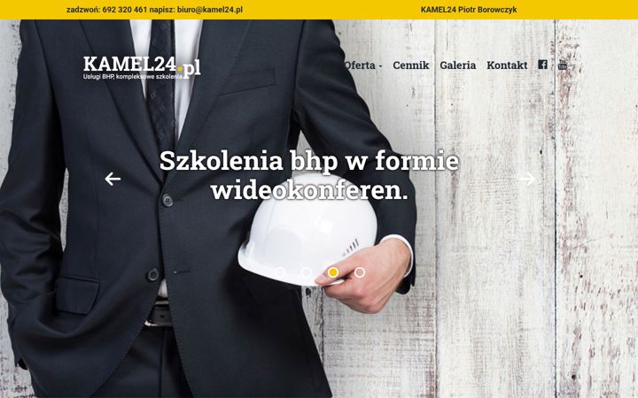 Screenshot of kamel24.pl