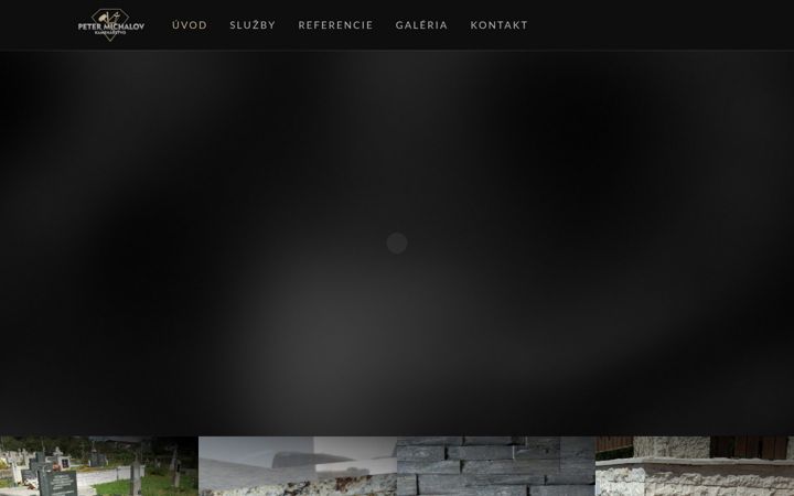 Screenshot of kamenarstvomichalov.sk