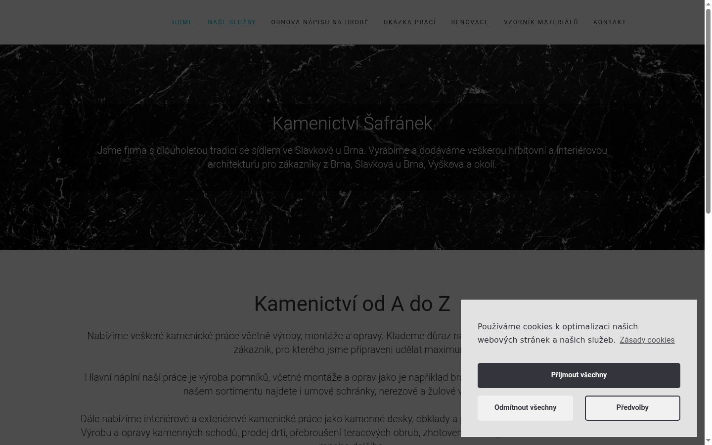 Screenshot tal-banner tal-kunsens muri qabel kwalunkwe interazzjoni