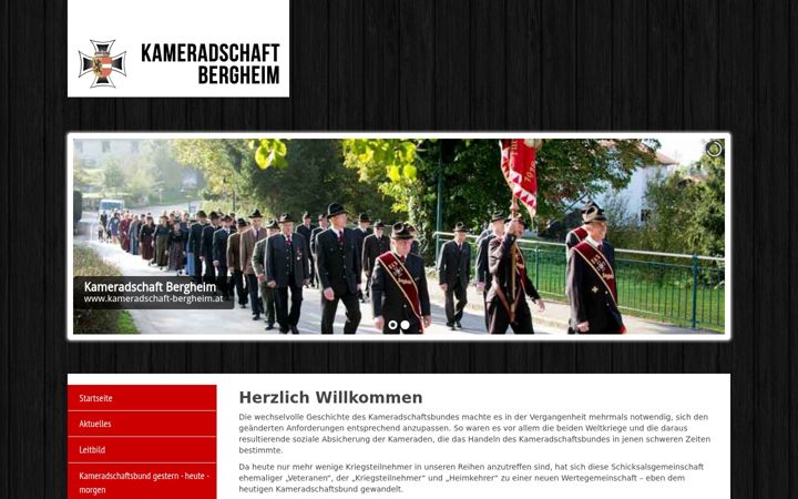 Screenshot of kameradschaft-bergheim.at