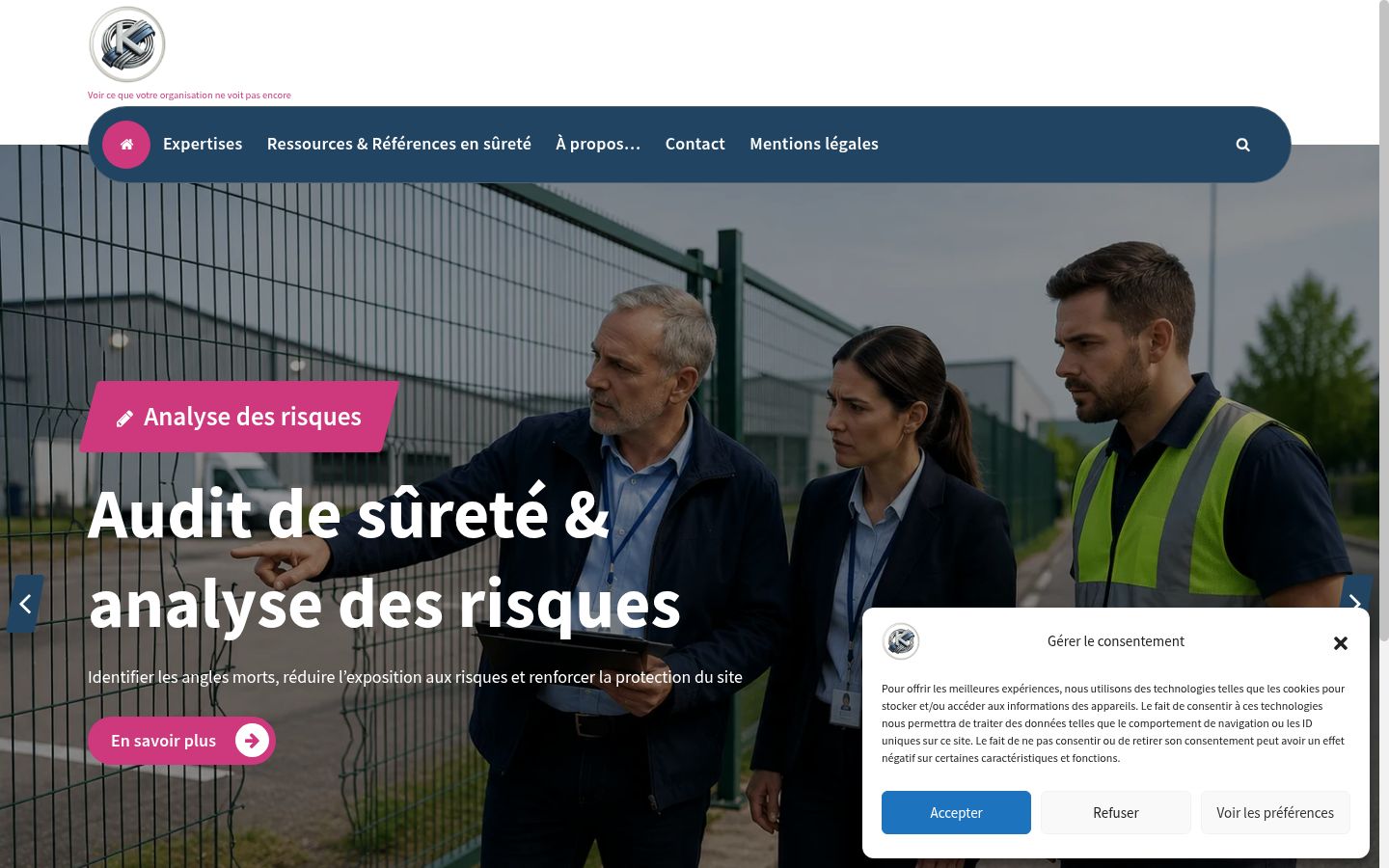 Screenshot tal-banner tal-kunsens muri qabel kwalunkwe interazzjoni