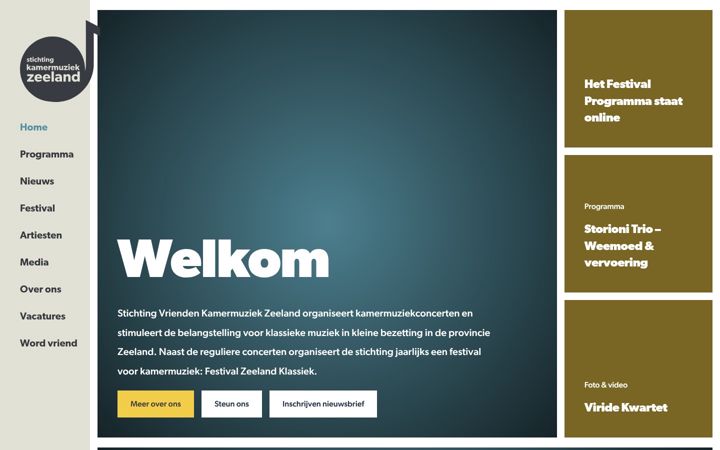 Skærmbillede af kamermuziekzeeland.nl