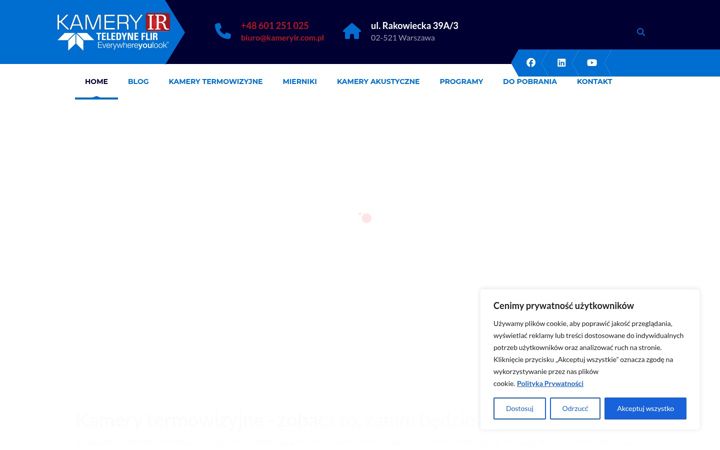 Screenshot of kameryir.com.pl