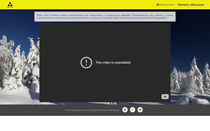 Screenshot of kameryjakuszyce.pl