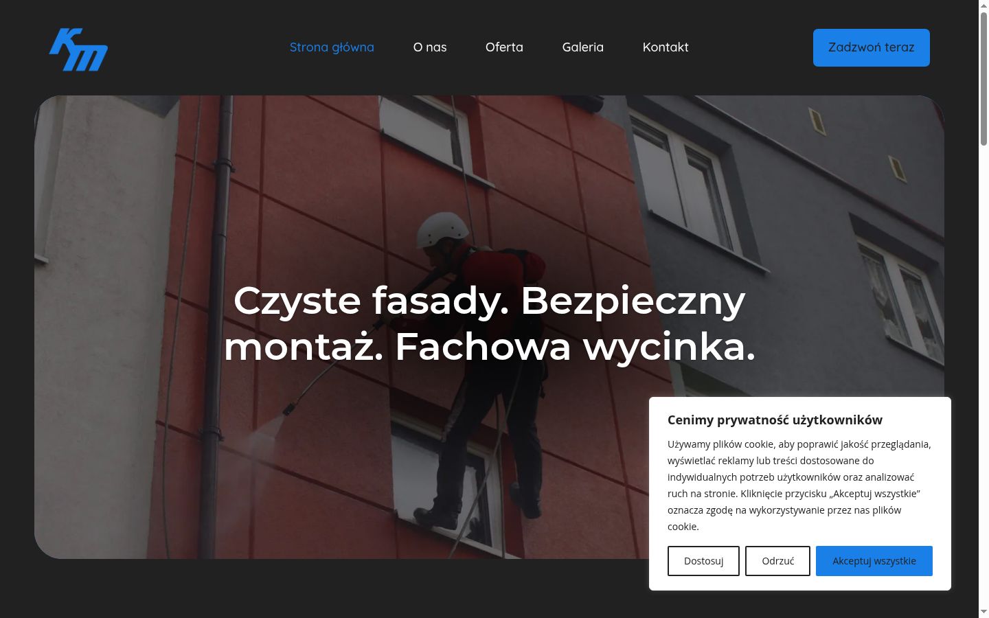 Sutikimo reklamjuostės, rodytos prieš bet kokią sąveiką, ekrano kopija