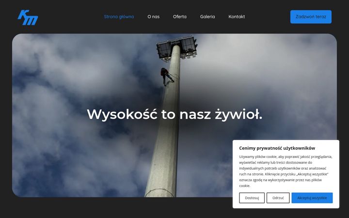 Screenshot of kami-mar.pl