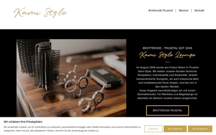 Screenshot of kami-style.de