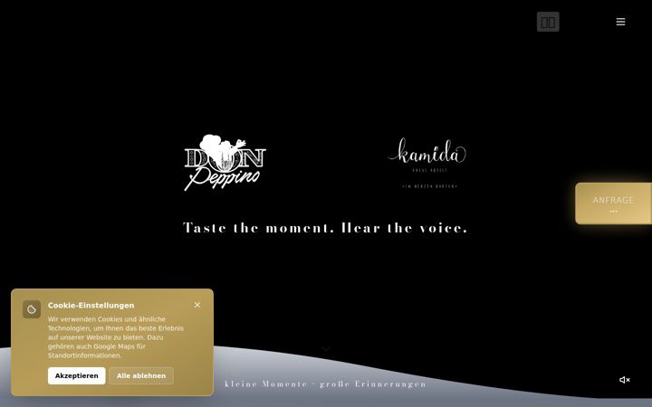 Screenshot of kamidaforyou.de