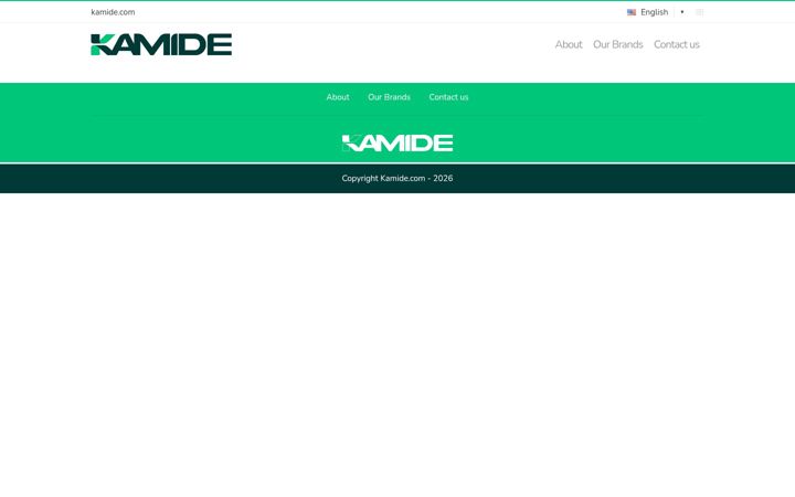 Screenshot of kamide.com.br