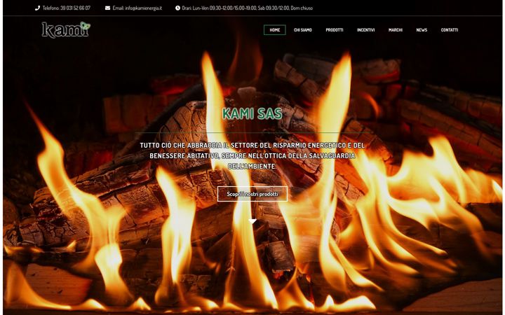 Screenshot of kamienergia.it