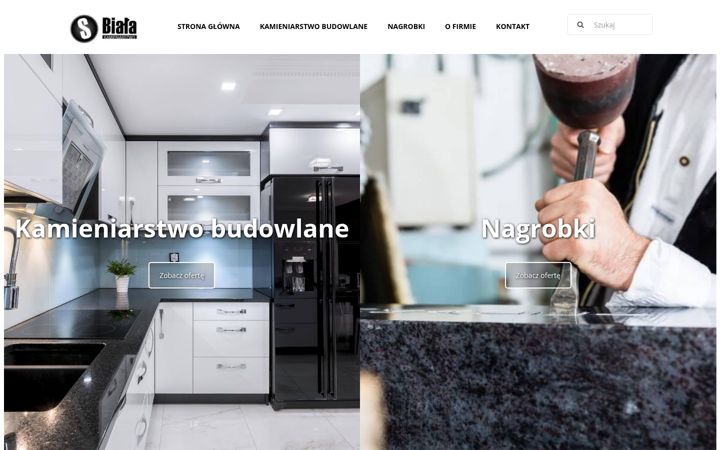 Screenshot of kamieniegranitowe.pl