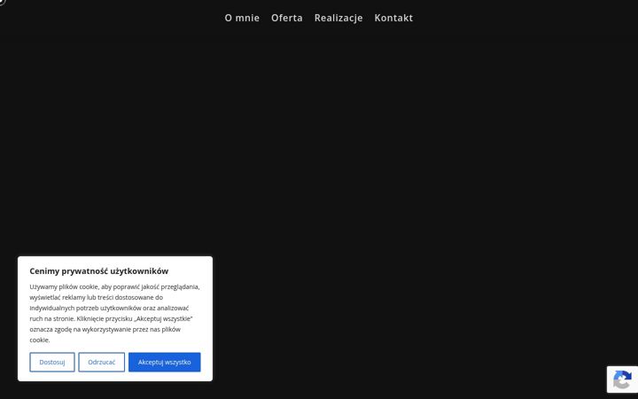 Screenshot of kamil-podzimski.pl