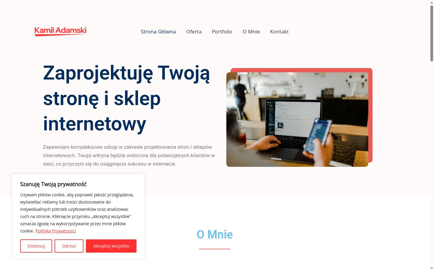 Screenshot van de toestemmingsbanner zoals getoond vóór enige interactie