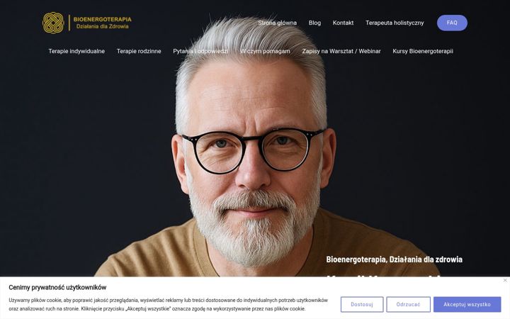 Screenshot of kamilkuszewski.pl