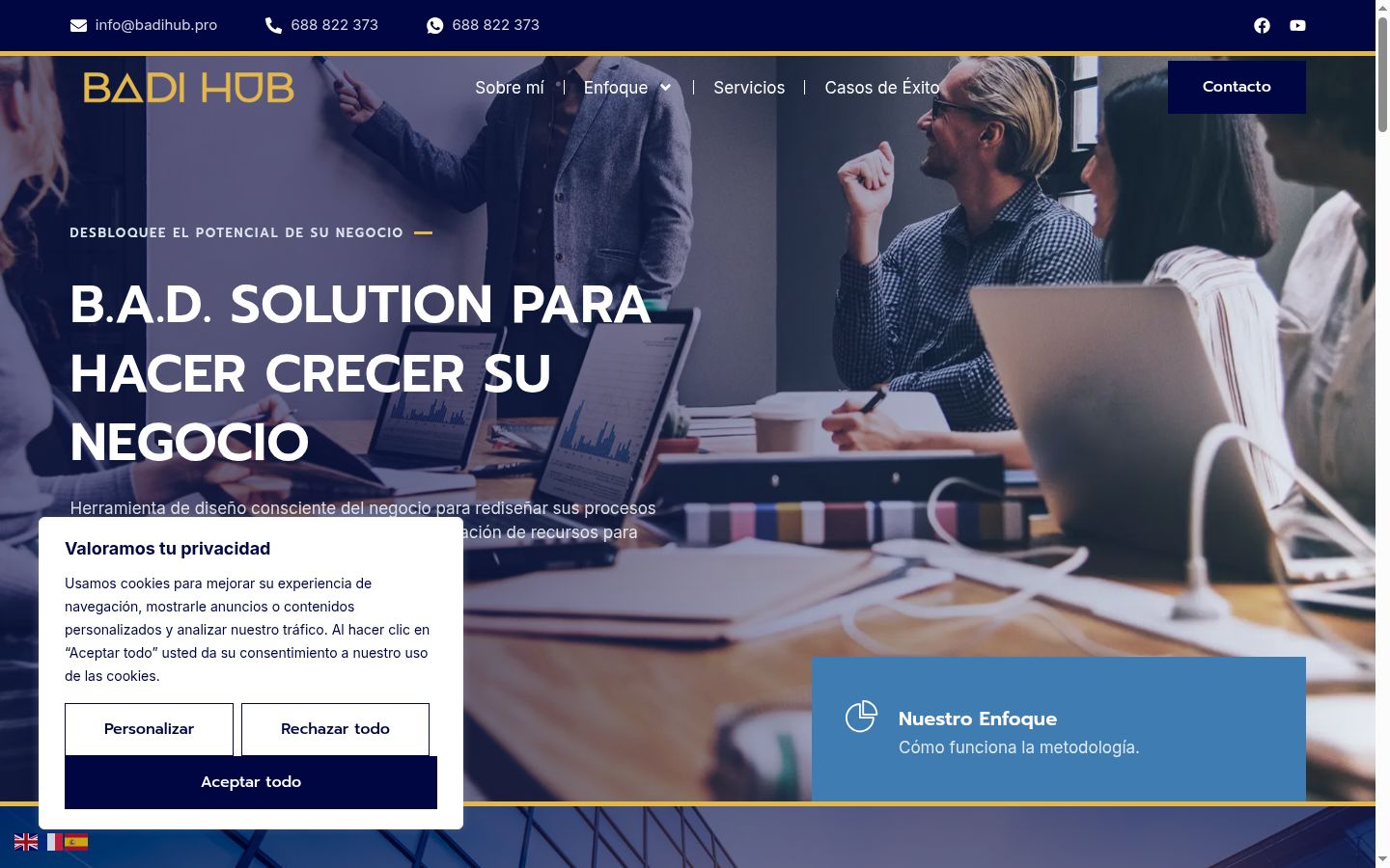 Sutikimo reklamjuostės, rodytos prieš bet kokią sąveiką, ekrano kopija