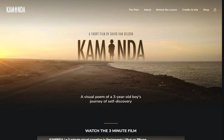 Screenshot of kamindafilm.com