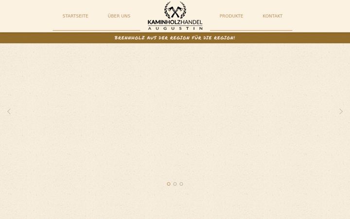 Screenshot of kaminholz-trittau.com